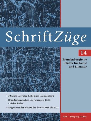 cover image of SchriftZüge 14 eBook